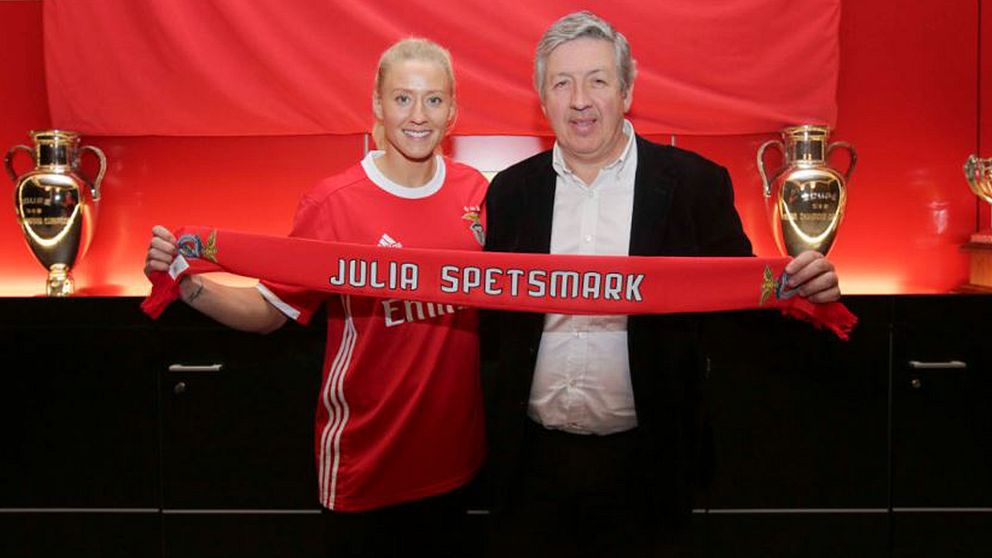 Julia Spetsmark är klar för storklubben Benfica.