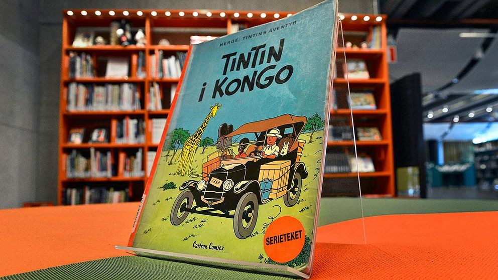 Seriealbumet ”Tintin i Kongo”.