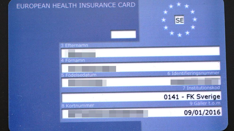 Europeiska sjukförsäkringskortet
