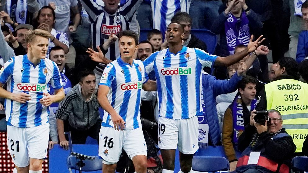 Alexander Isak har gjort mål igen för Real Sociedad.