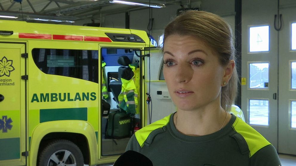 Sara Berg, som är ambulanssjuksköterska, tycker att man har rätt att känna sig trygg på jobbet.