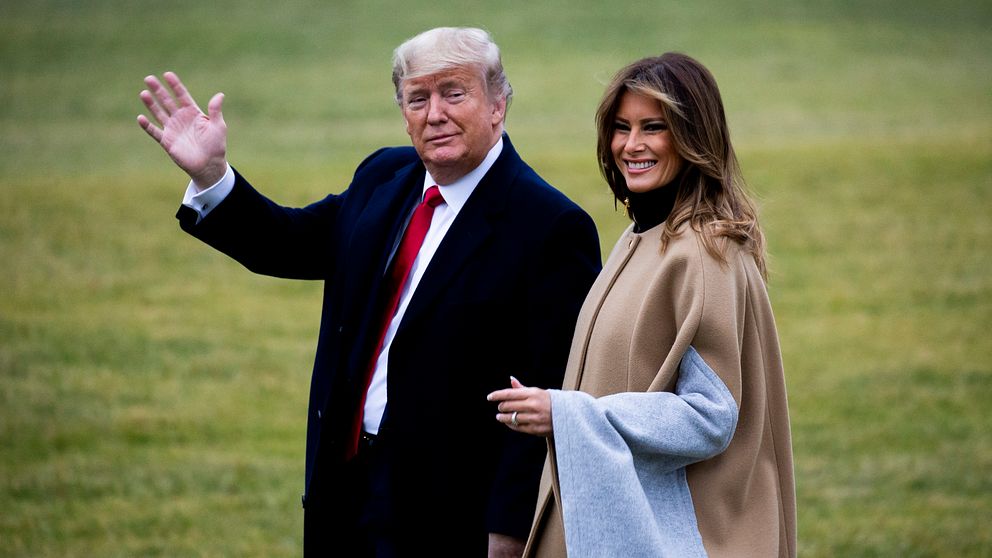 Donald Trump och Melania Trump