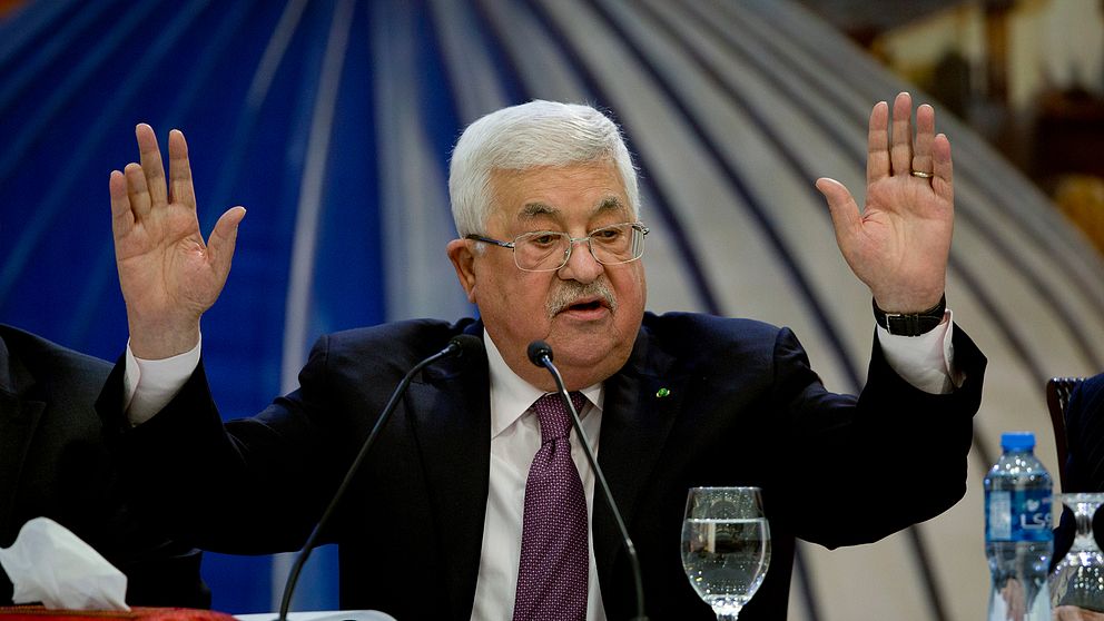 Den palestinske presidenten Mahmud Abbas. Arkivbild.