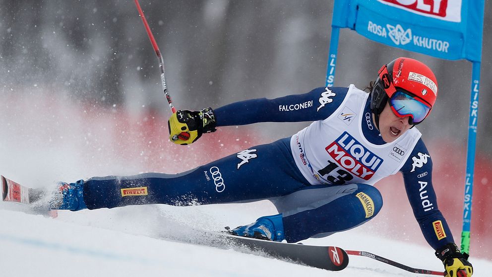 Federica Brignone tog hem världscuptävlingen i Rosa Chutor.