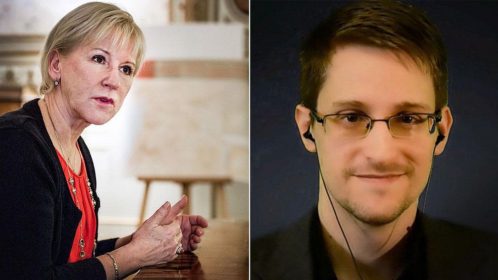 Utrikesminister Margot Wallström om Edward Snowden: Han har initierat en viktig debatt.