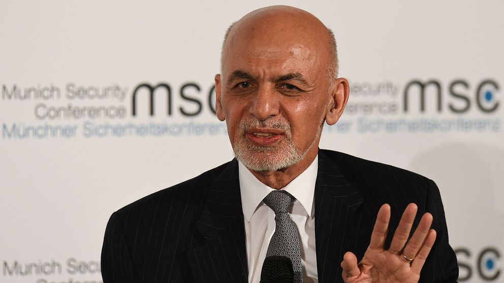 Afghanistans president heter även framöver Ashraf Ghani.