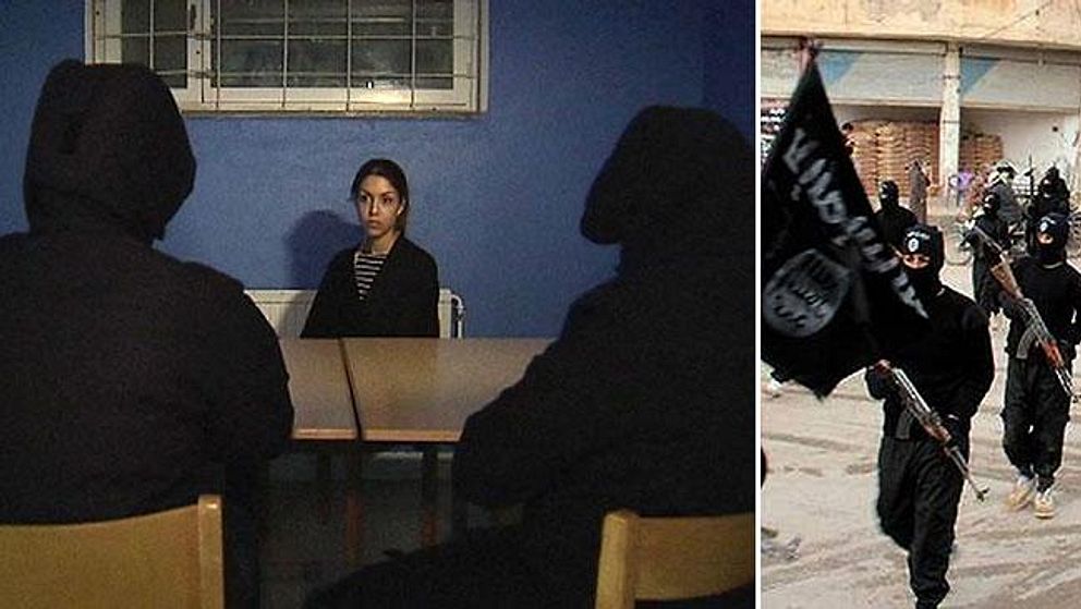 Två killar som hindrades att ansluta sig till IS intervjuas av SVT ABC:s reporter Rebecca Randhawa Bergmark