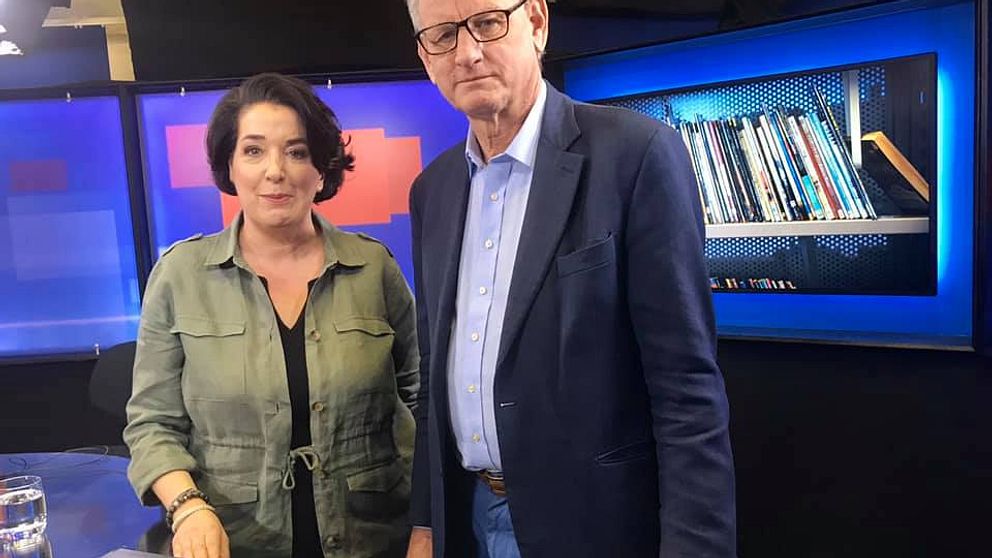SVT:s Sharon Jåma intervjuar Carl Bildt om hans nya bok.