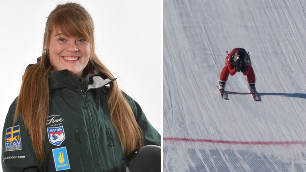 Britta Backlund dominerar världscupen i speedski.