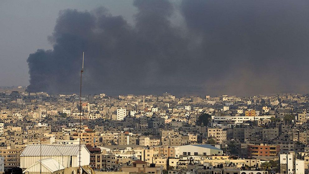 Israels attack mot Gaza under sommaren 2014. (Arkiv).