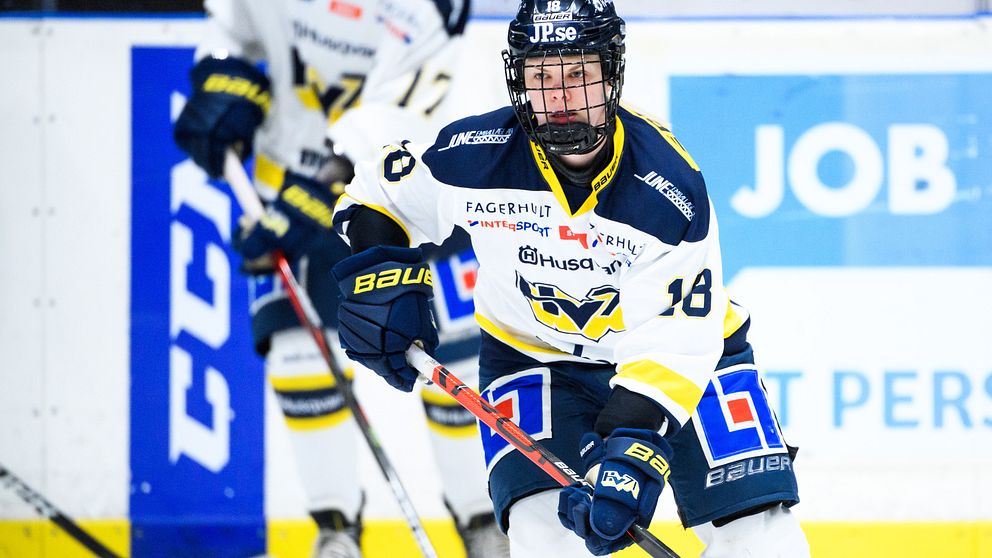 Anna Borgqvist i SDHL-finalen.