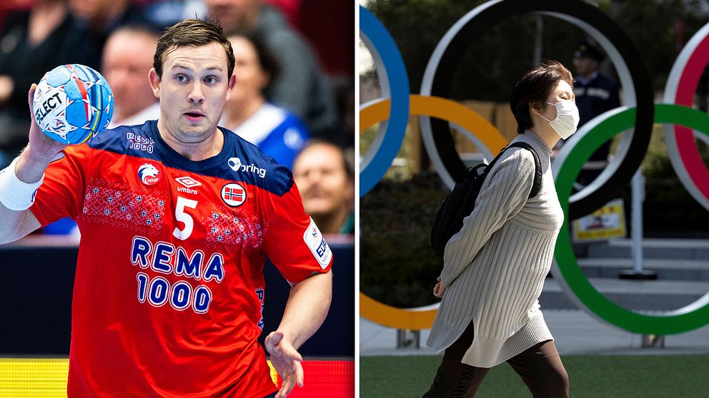 Handbollsstjärnan Sander Sagosen är en av flera norska idrottare som vill att OS ska skjutas upp.