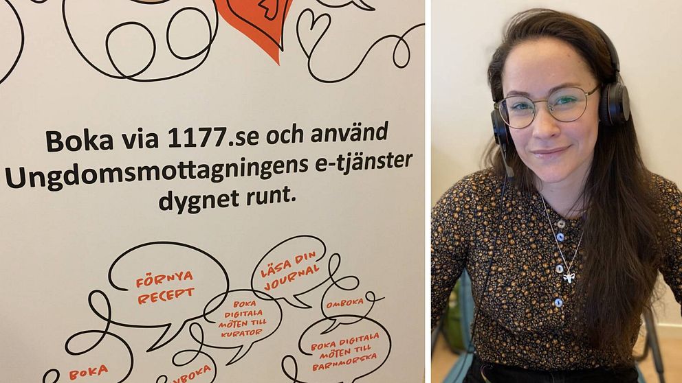 Delad bild, Johanna Jälmbrant på bild till höger.