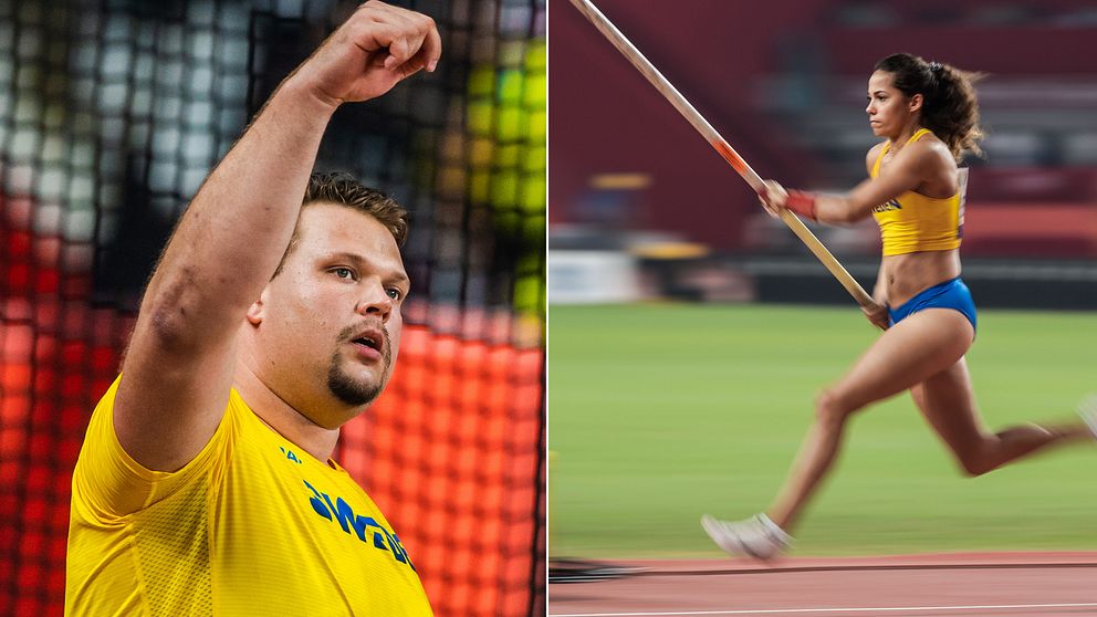 Daniel Ståhl och Angelica Bengtsson.