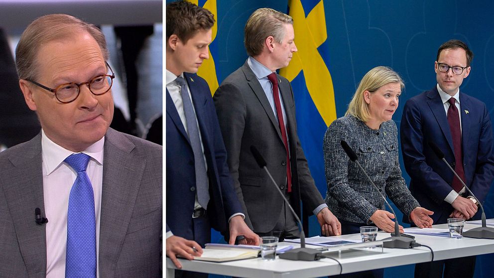 SVT:s politikkommentator Mats Knutson: ”Överraskande att Moderaterna var så positiva till åtgärden”