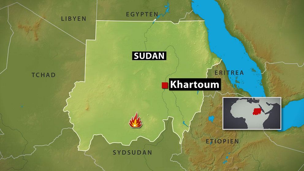 Sjukhuset attackerades i regionen Kordofan.
