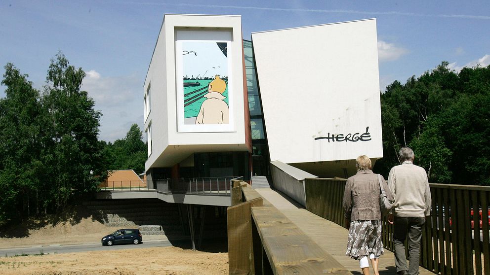 Hergémuséet i den belgiska staden Louvain-la-Neuve.