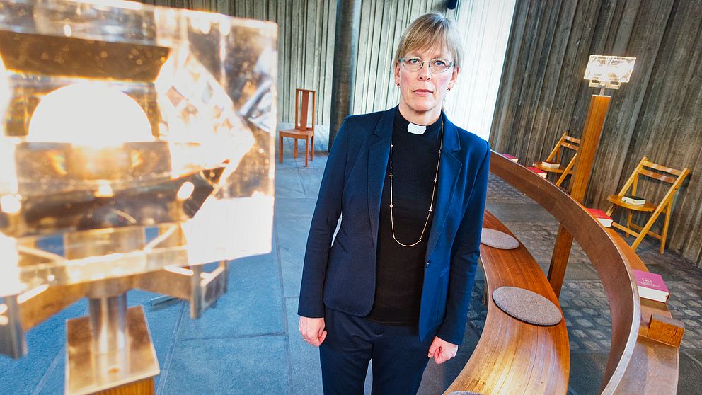 Karin Sarja, kyrkoherde i Gävle.