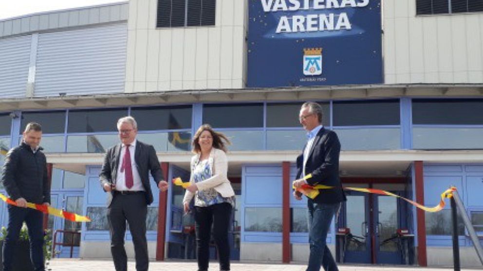 Bombardier Arena har bytt namn till Västerås Arena