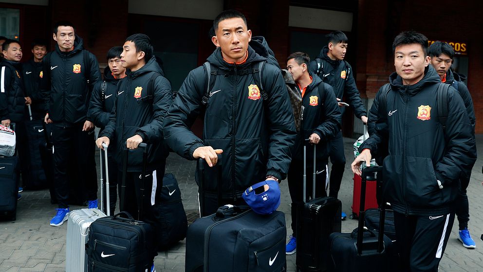 Spelarna i Wuhans fotbollslag har fått återvända till hemstaden. Arkivbild.