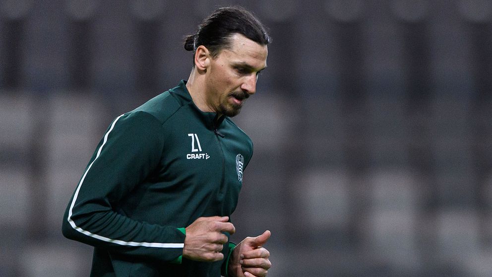 Zlatan Ibrahimovic vill inte återvända till Italien förrän fotbollen verkligen drar igång igen.