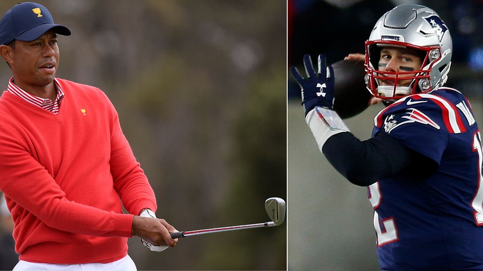 Tiger Woods och Tom Brady ska mötas i en välgörenhetsmatch.
