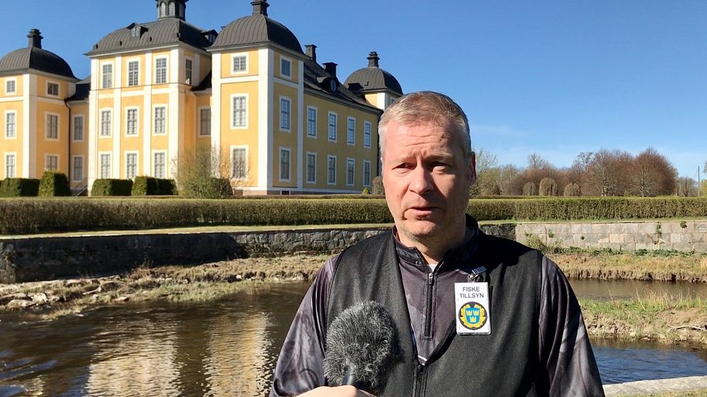 Thomas Nordqvist ordf SFK Atletfiskarna vid Strömsholms slott
