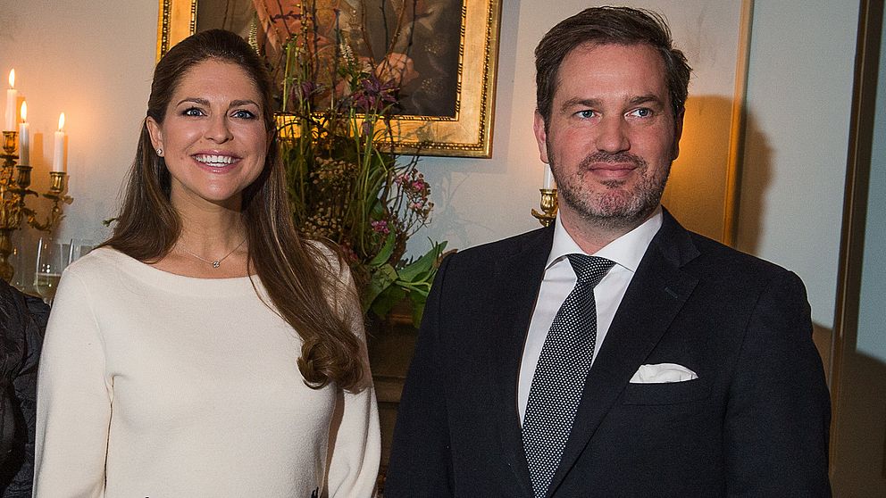 Prinsessan Madeleine och Chris O'Neill på besök i Gävle.