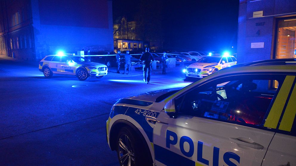 Misstänkt skottlossning i Norrköping