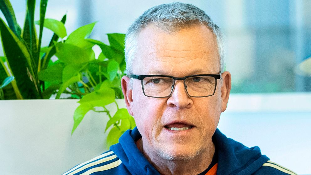 Fotbollslandslagets förbundskapten Janne Andersson i TT-intervju.