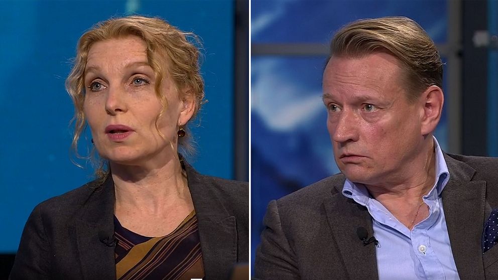 Anna Mia Ekström, professor i global infektionsepidemiologi och Matti Sällberg, professor och vaccinforskare