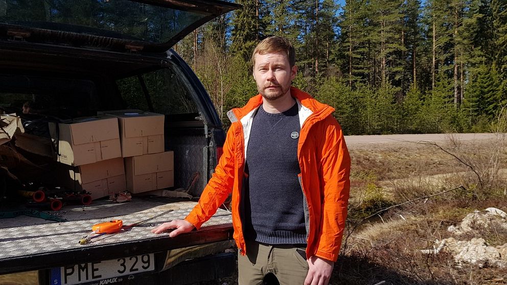 Fredrik Gundhe, vd för Dala kvalitetsskog.