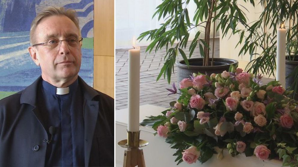 Anders Lennartsson är församlingsherde i Nikolai församling i Örebro och träffar många människor i sorg just nu.