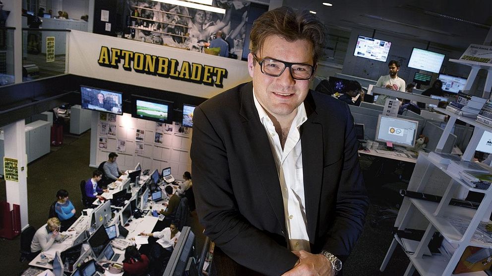 Jan Helin, chefredaktör och ansvarig utgivare på Aftonbladet.