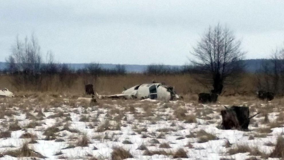 Flygplan som störtade på Björnön.