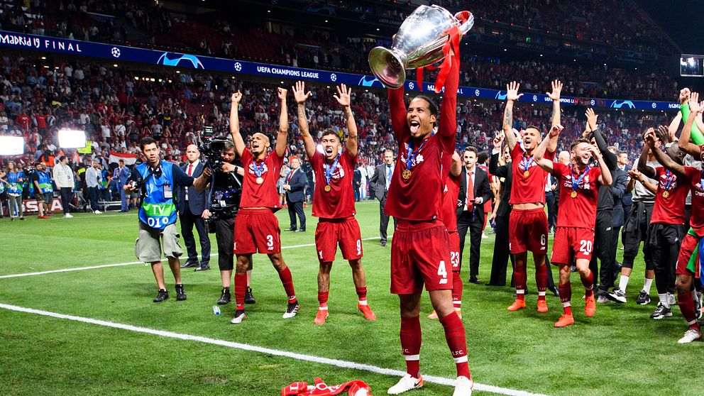 Liverpool vann Champions League förra året.