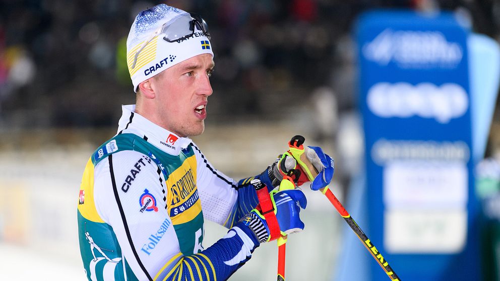 Calle Halfvarsson under Ski Tour 2020.