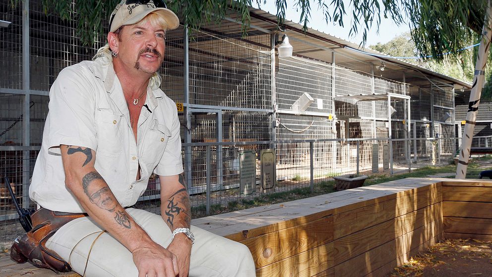 Efter ett domstolsbeslut måste Joe Exotic från dokumentärserien ”Tiger king” överlämna sin djurpark till sin antagonist – djurrättsaktivisten Carol Baskin. Arkivbild.