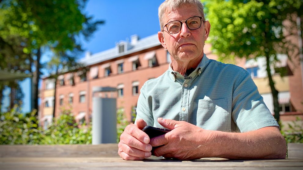 Åke Mattsson, före detta intensivvårdspatient.