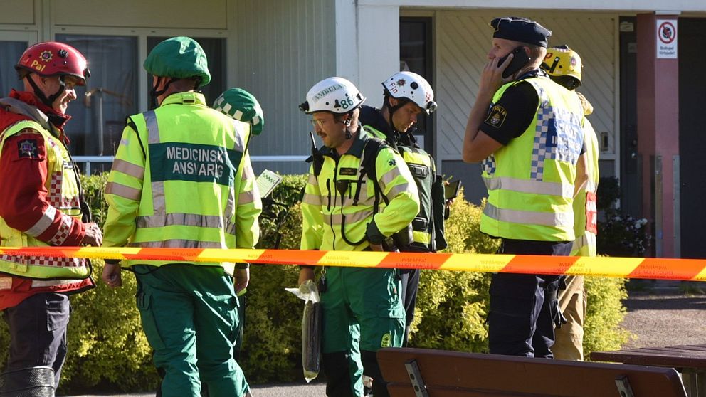 En person död efter lägenhetsbrand i Tynnered i Göteborg