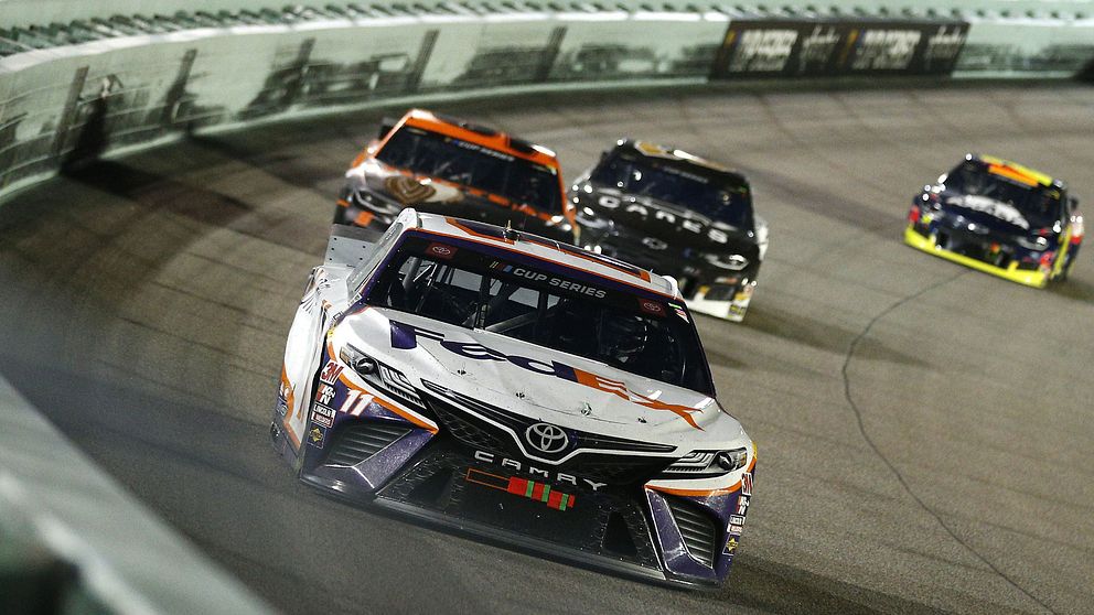 Denny Hamlin vann på Homestead för tredje gången