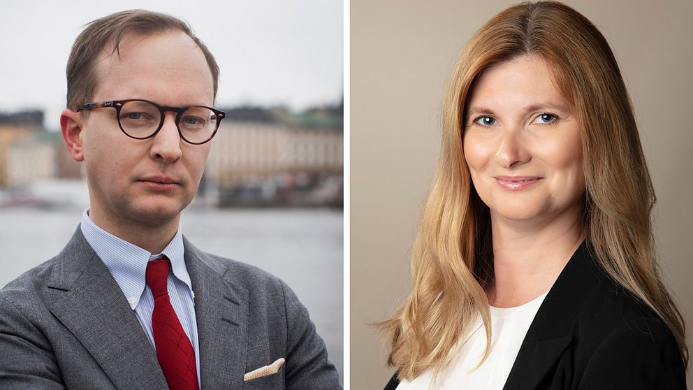 Patrick Krassén från stiftelsen Rättvis skatteprocess och Anna Torsson, verksjurist vid Skatteverket, har båda varit inblandade i fallet med Jörn.