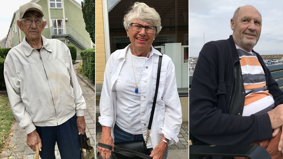 Porträttbilder på Börje Walfridsson, Astrid Brage och Göran Thorén