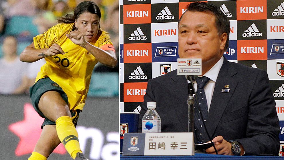 Det japanska fotbollsförbundet har dragit sig ur kampen om fotbolls-VM 2023. Det gör Sam Kerrs Australien, tillsammans med Nya Zeeland, till gigantiska favoriter.