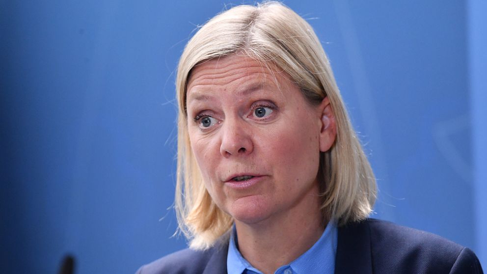 Finansminister Magdalena Andersson