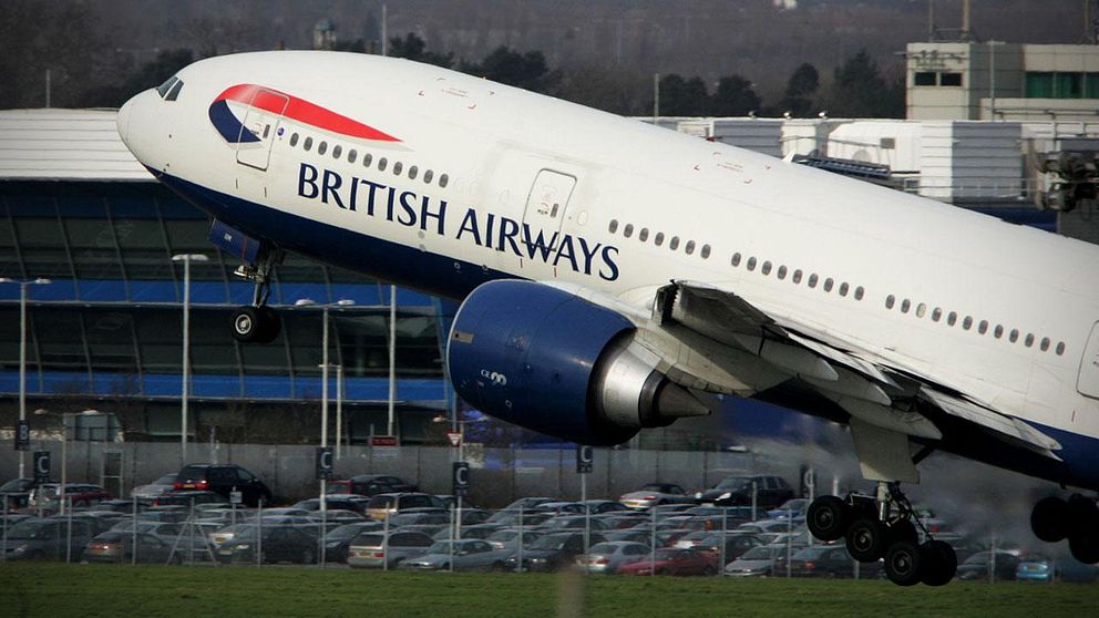 British Airways Boeing 777.