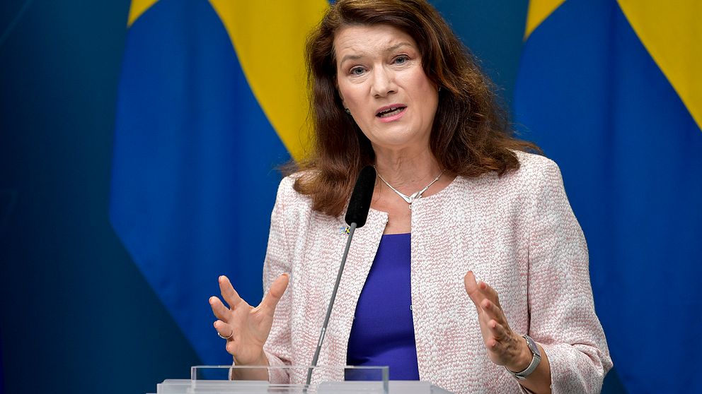 Utrikesminister Ann Linde (S).