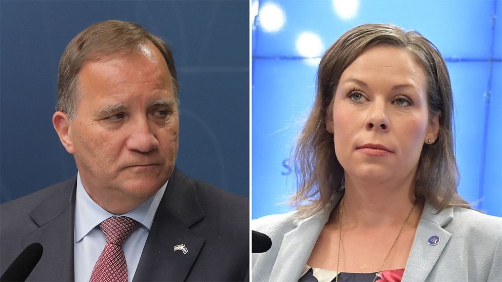 Stefan Löfven och Maria Malmer Stenergard.