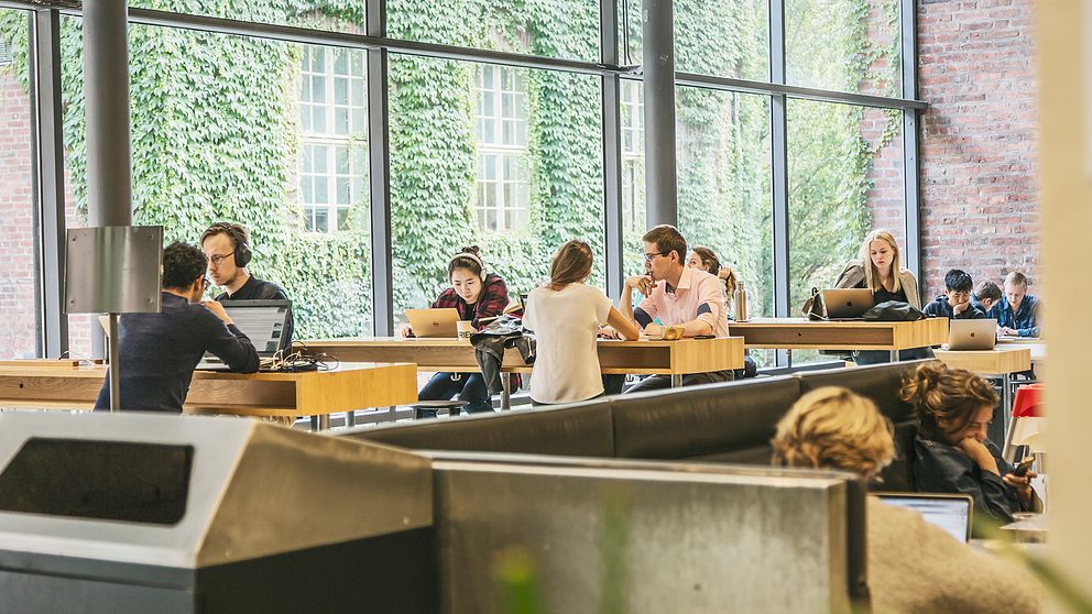 Studenter på Kungliga Tekniska Högskolan, KTH.