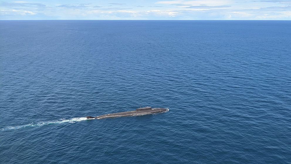 En rysk Oscar II atomdriven ubåt har kapacitet för 24 kryssningsrobotar och kärnvapentorpeder.